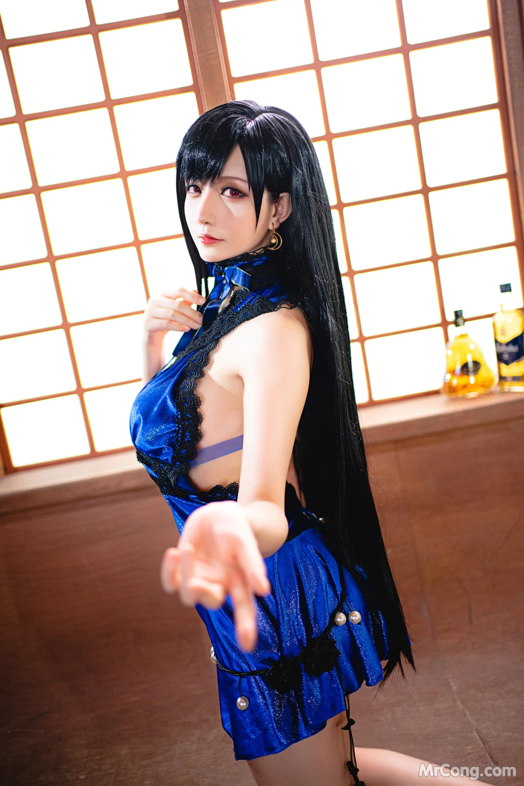 Coser@星之迟迟Hoshilily: 蒂法蓝礼服 (42 photos ) 6 Coser@星之迟迟Hoshilily: 蒂法蓝礼服 (42 photos ) 6