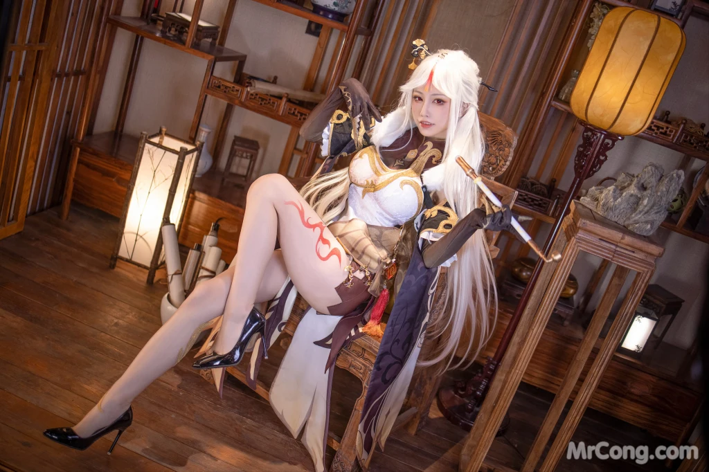 Coser@水淼Aqua Vol.145: 北斗原造型+凝光原造型 (134 photos)