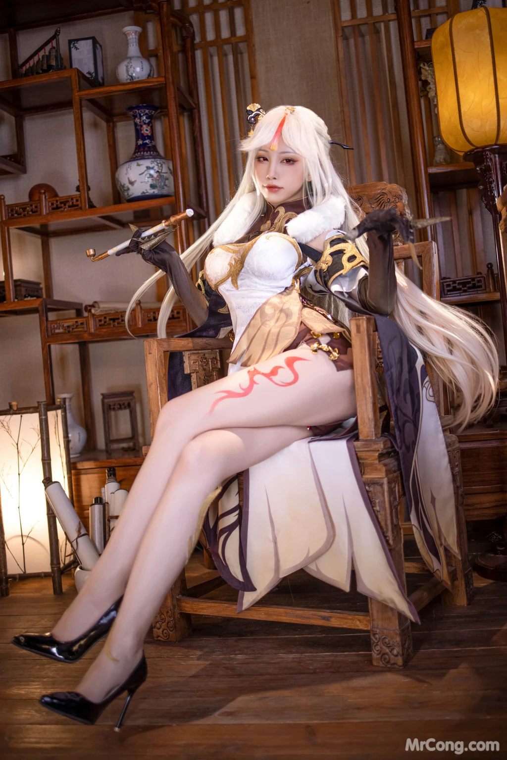 Coser@水淼Aqua Vol.145: 北斗原造型+凝光原造型 (134 photos) 2 Coser@水淼Aqua Vol.145: 北斗原造型+凝光原造型 (134 photos) 2