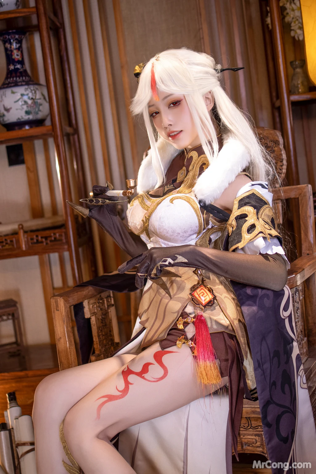 Coser@水淼Aqua Vol.145: 北斗原造型+凝光原造型 (134 photos) 0 Coser@水淼Aqua Vol.145: 北斗原造型+凝光原造型 (134 photos) 0