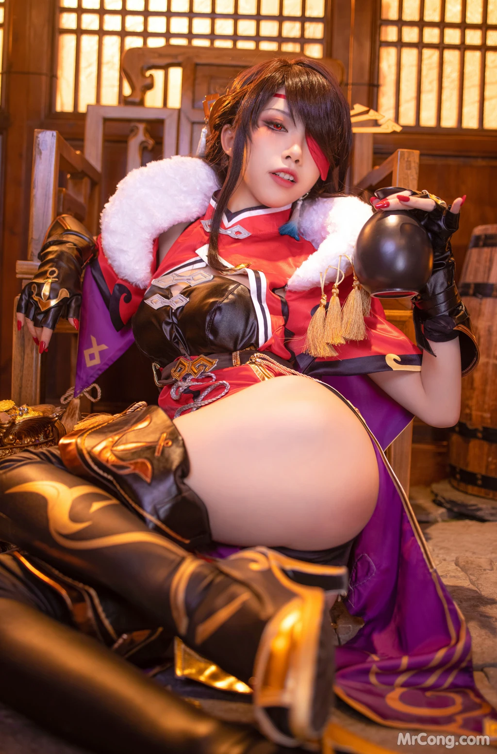 Coser@水淼Aqua Vol.145: 北斗原造型+凝光原造型 (134 photos) 11 Coser@水淼Aqua Vol.145: 北斗原造型+凝光原造型 (134 photos) 11