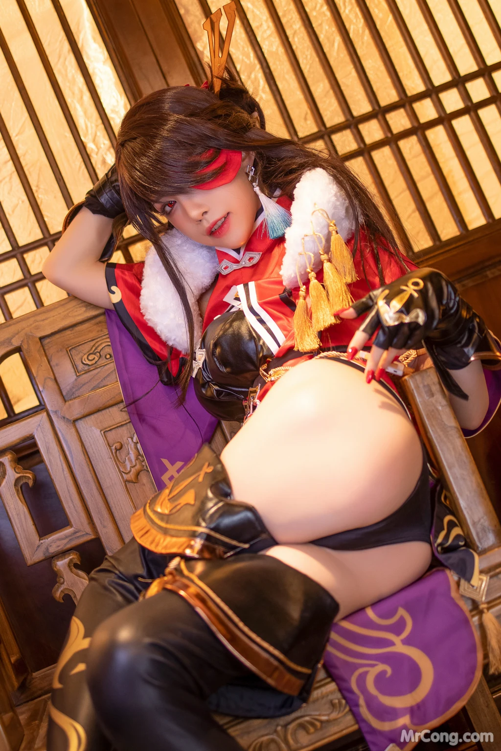 Coser@水淼Aqua Vol.145: 北斗原造型+凝光原造型 (134 photos) 9 Coser@水淼Aqua Vol.145: 北斗原造型+凝光原造型 (134 photos) 9