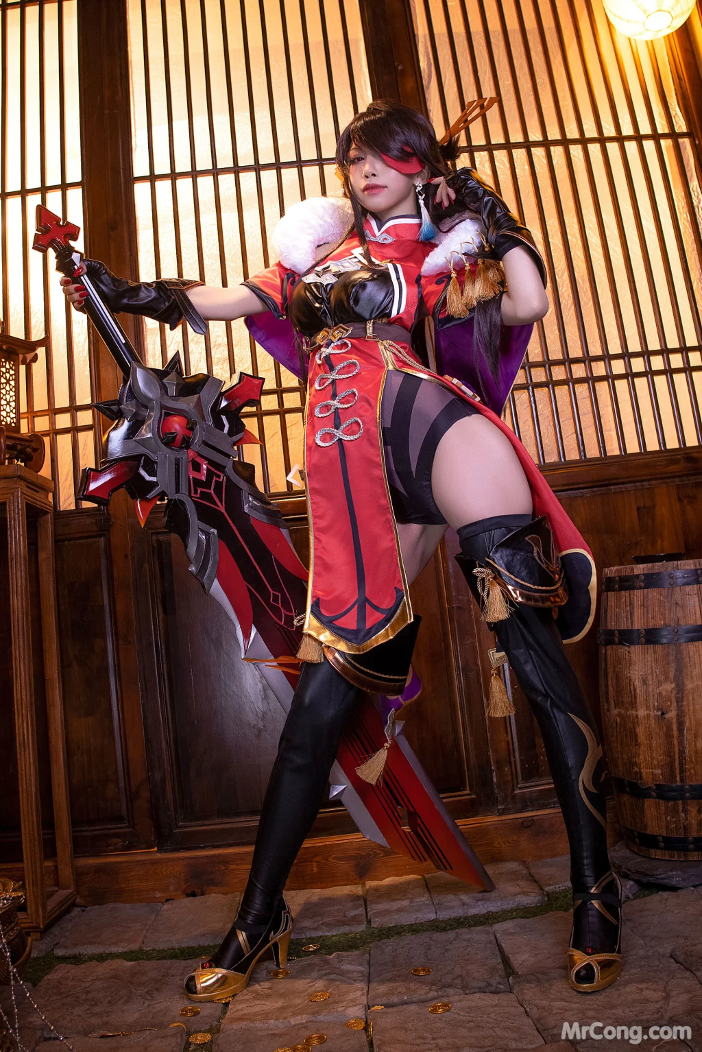 Coser@水淼Aqua Vol.145: 北斗原造型+凝光原造型 (134 photos) 13 Coser@水淼Aqua Vol.145: 北斗原造型+凝光原造型 (134 photos) 13