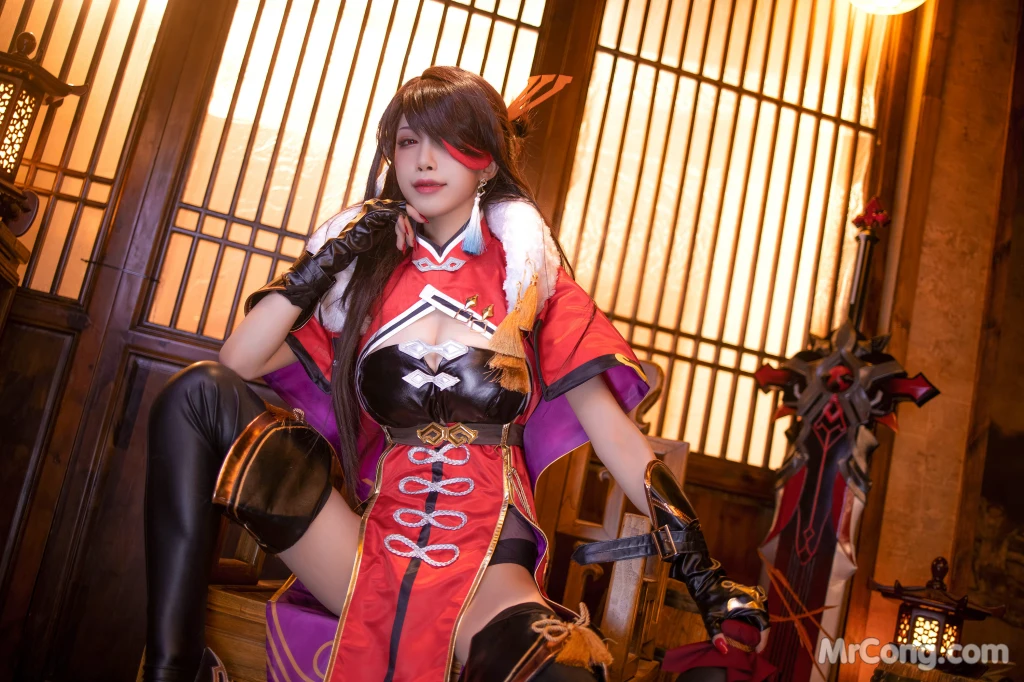 Coser@水淼Aqua Vol.145: 北斗原造型+凝光原造型 (134 photos) 14 Coser@水淼Aqua Vol.145: 北斗原造型+凝光原造型 (134 photos) 14