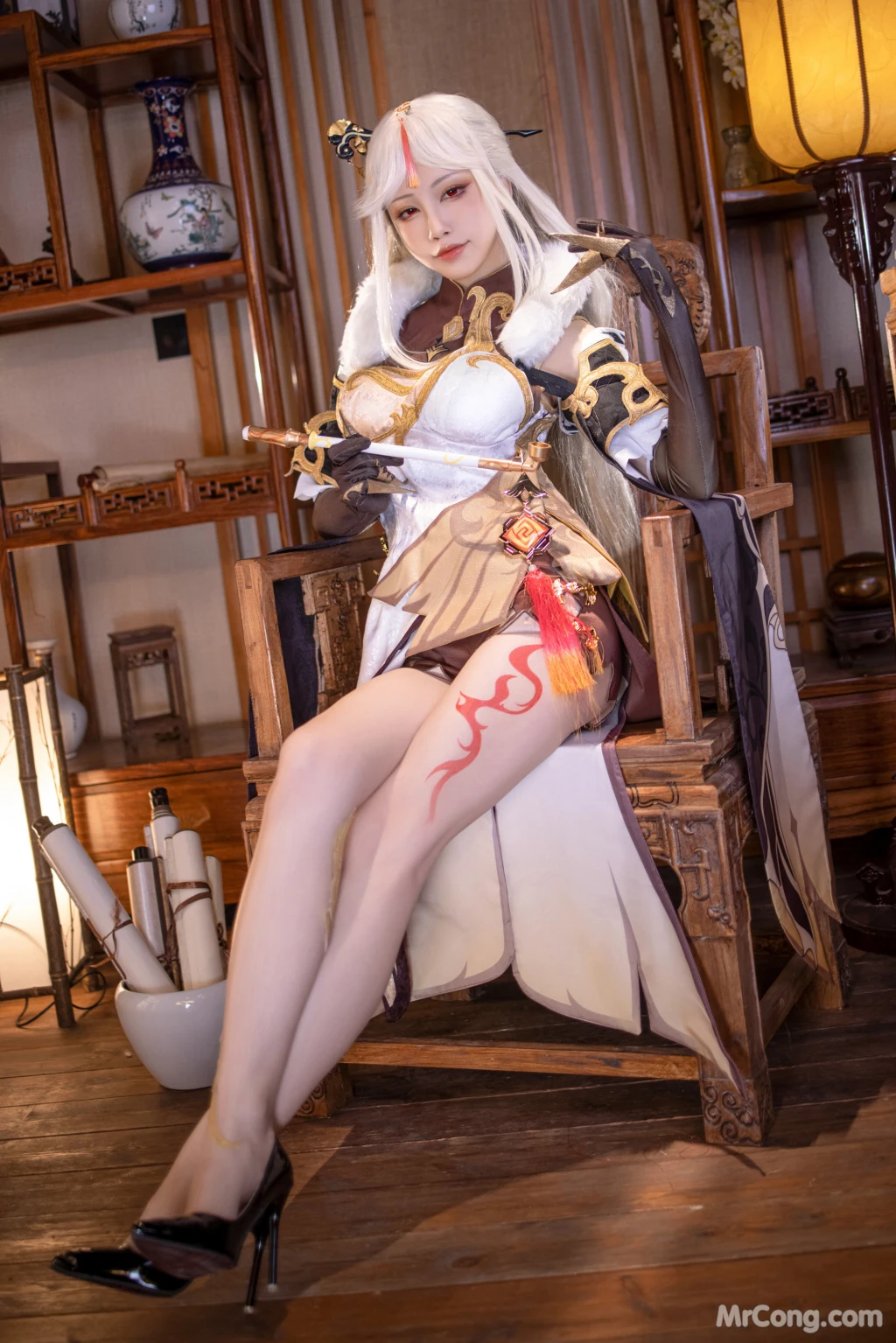 Coser@水淼Aqua Vol.145: 北斗原造型+凝光原造型 (134 photos) 4 Coser@水淼Aqua Vol.145: 北斗原造型+凝光原造型 (134 photos) 4