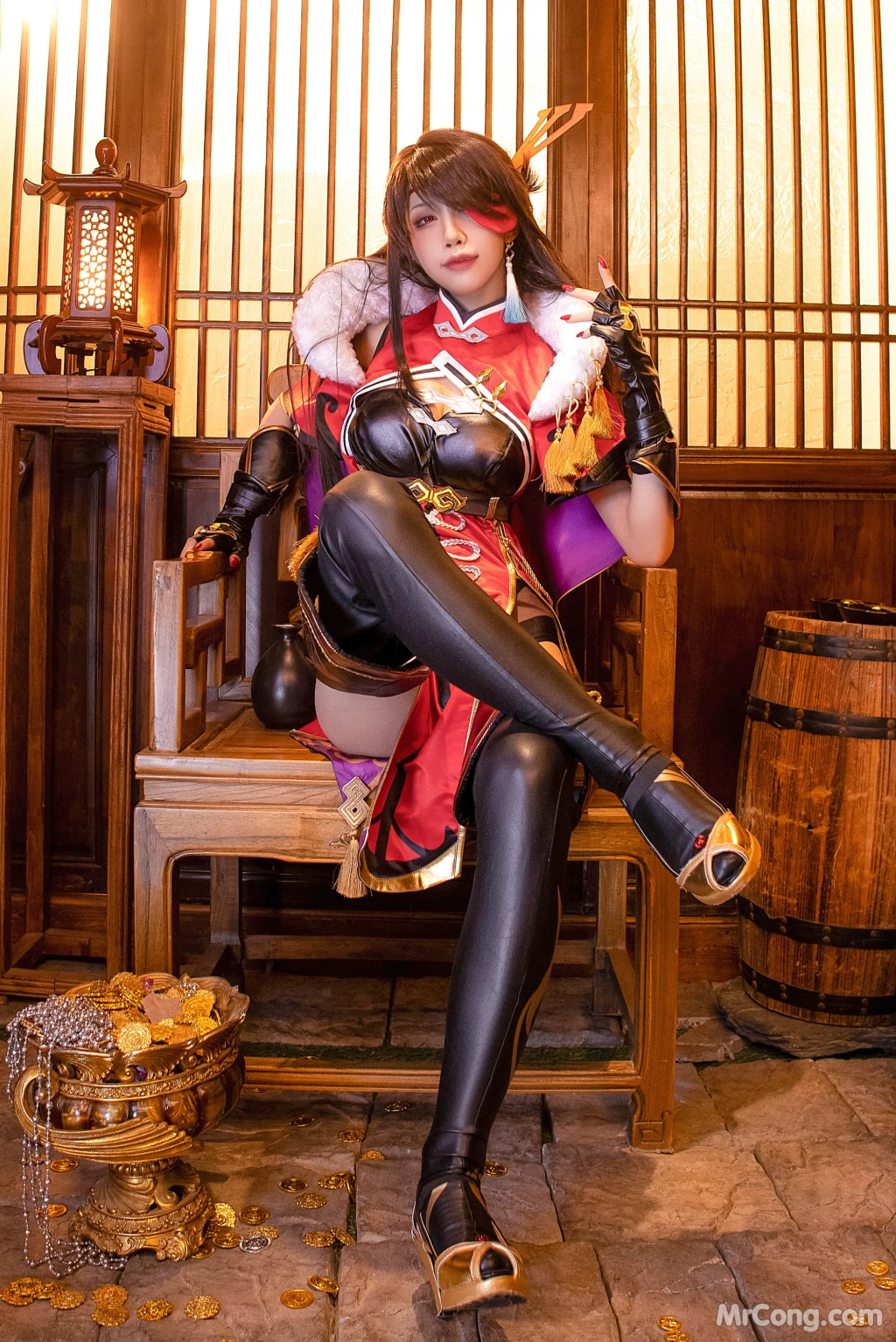 Coser@水淼Aqua Vol.145: 北斗原造型+凝光原造型 (134 photos) 12 Coser@水淼Aqua Vol.145: 北斗原造型+凝光原造型 (134 photos) 12
