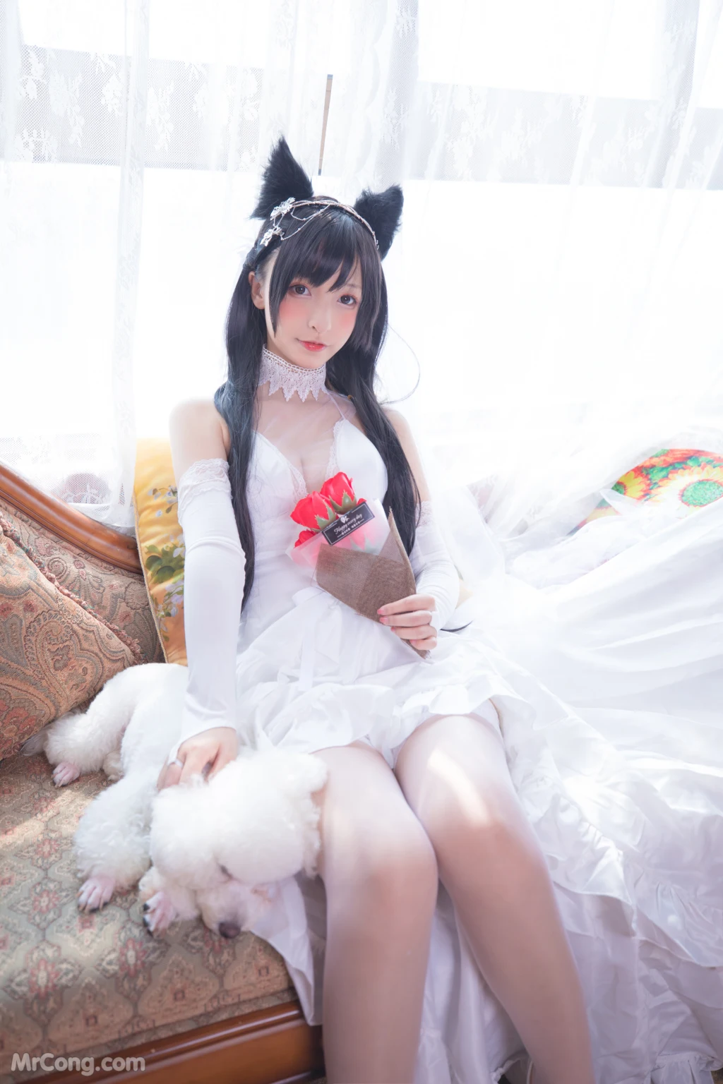 Coser@神楽坂真冬 Vol.044: 电子相册-明日の花嫁 (150 photos)