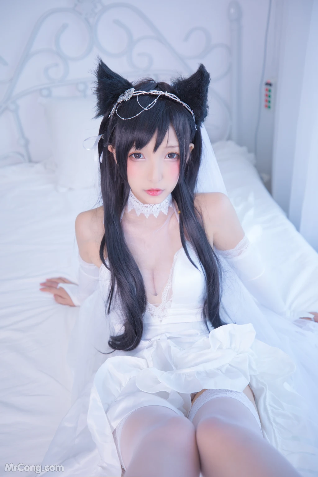 Coser@神楽坂真冬 Vol.044: 电子相册-明日の花嫁 (150 photos)