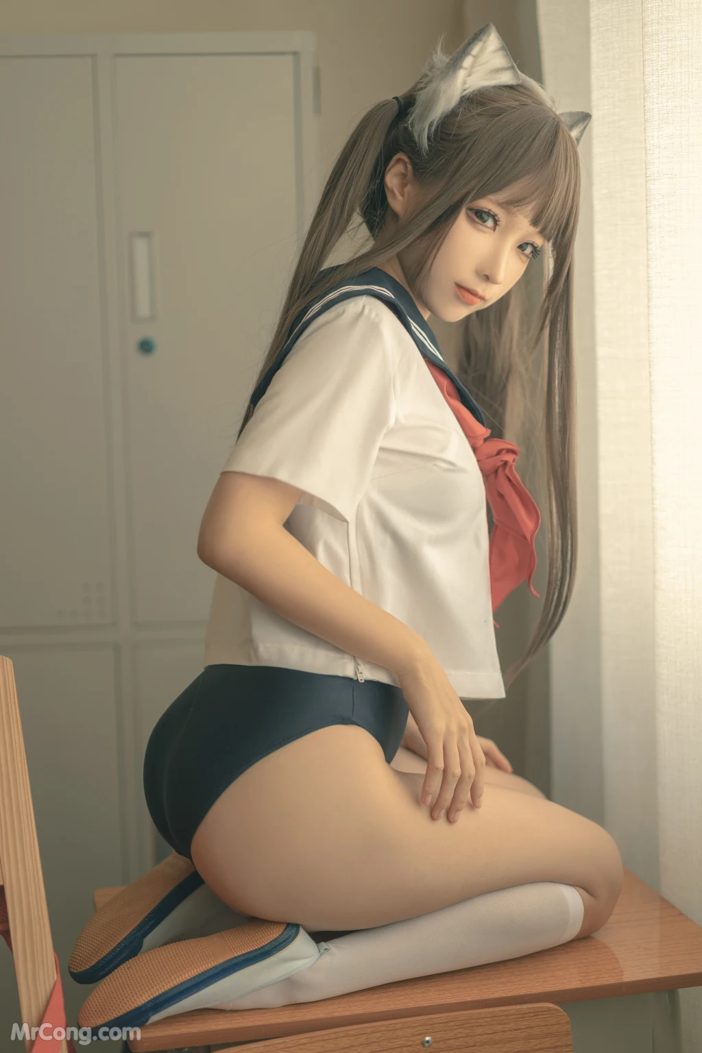 Coser@蠢沫沫 (chunmomo) Vol.137: 放学后 (130 photos) 18 Coser@蠢沫沫 (chunmomo) Vol.137: 放学后 (130 photos) 18