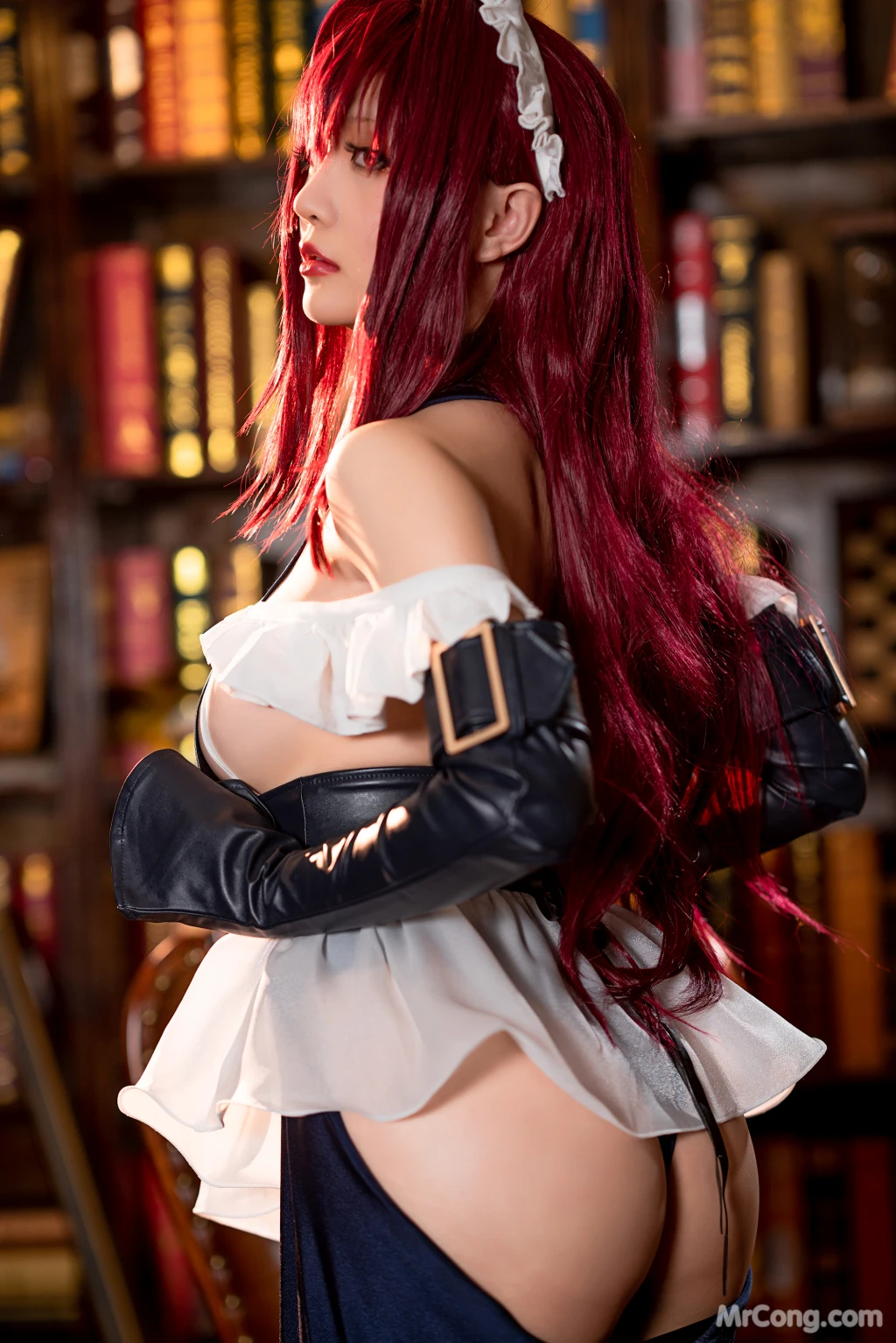 Coser@星之迟迟Hoshilily: 斯卡哈同人&Z23婚纱 (150 photos ) 17 Coser@星之迟迟Hoshilily: 斯卡哈同人&Z23婚纱 (150 photos ) 17