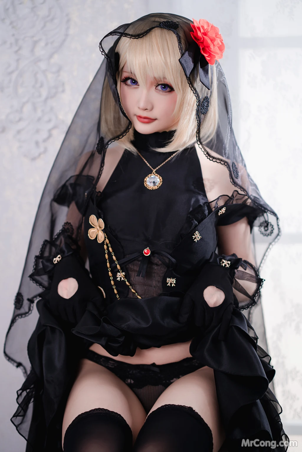 Coser@星之迟迟Hoshilily: 斯卡哈同人&Z23婚纱 (150 photos ) 5 Coser@星之迟迟Hoshilily: 斯卡哈同人&Z23婚纱 (150 photos ) 5