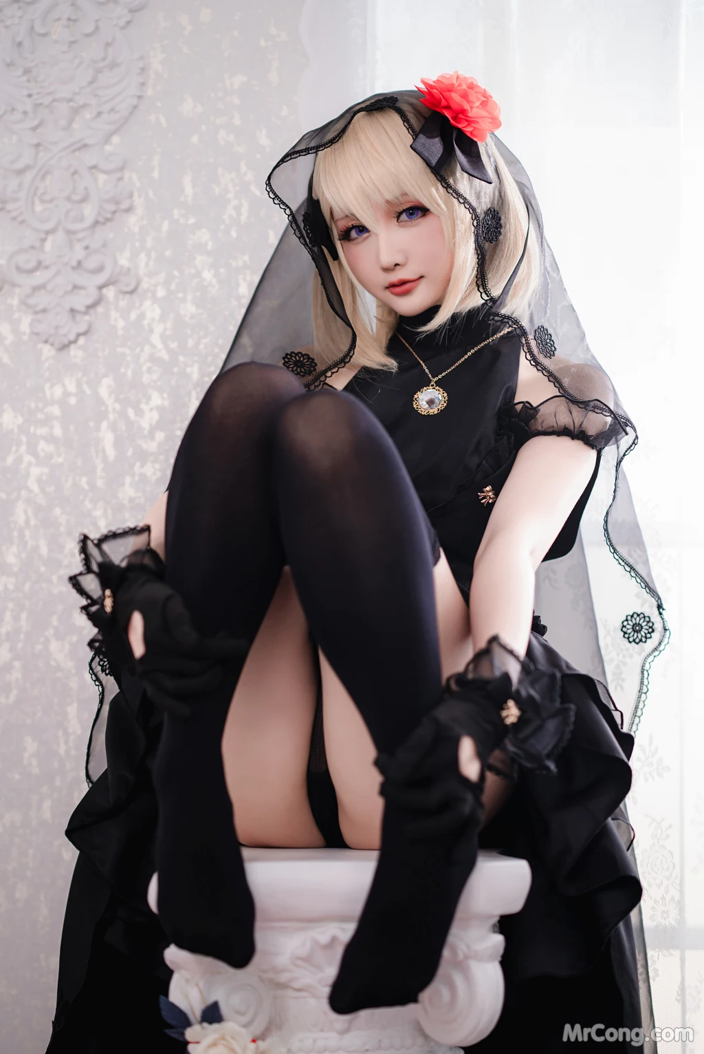 Coser@星之迟迟Hoshilily: 斯卡哈同人&Z23婚纱 (150 photos ) 4 Coser@星之迟迟Hoshilily: 斯卡哈同人&Z23婚纱 (150 photos ) 4