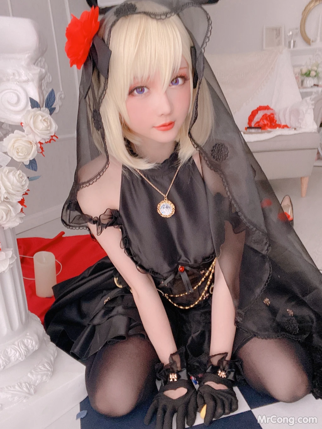 Coser@星之迟迟Hoshilily: 斯卡哈同人&Z23婚纱 (150 photos ) 17 Coser@星之迟迟Hoshilily: 斯卡哈同人&Z23婚纱 (150 photos ) 17