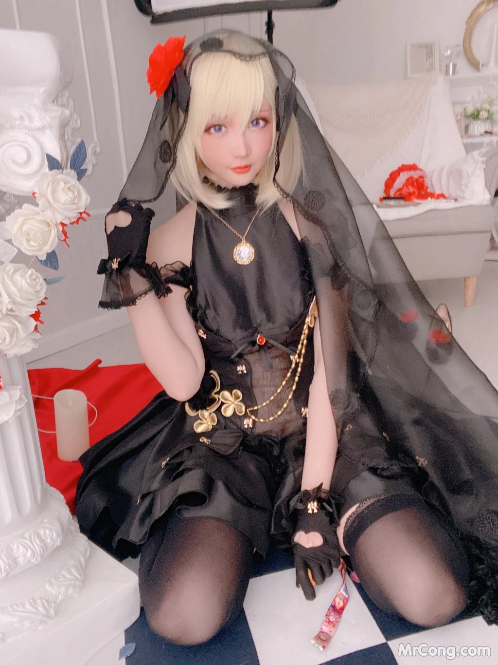 Coser@星之迟迟Hoshilily: 斯卡哈同人&Z23婚纱 (150 photos ) 18 Coser@星之迟迟Hoshilily: 斯卡哈同人&Z23婚纱 (150 photos ) 18