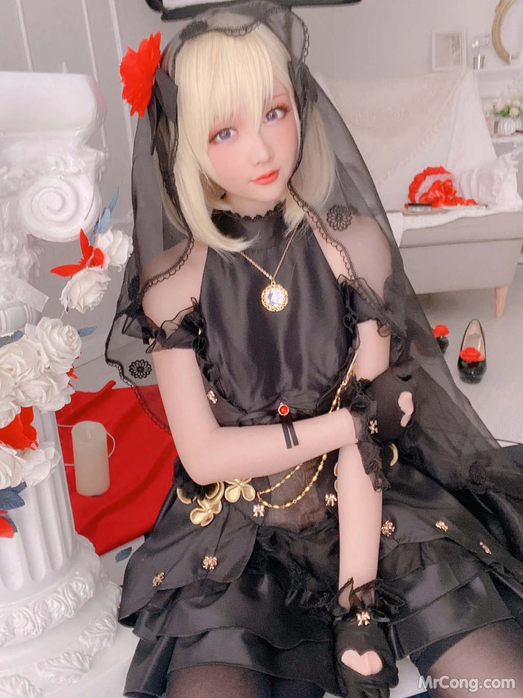 Coser@星之迟迟Hoshilily: 斯卡哈同人&Z23婚纱 (150 photos ) 11 Coser@星之迟迟Hoshilily: 斯卡哈同人&Z23婚纱 (150 photos ) 11