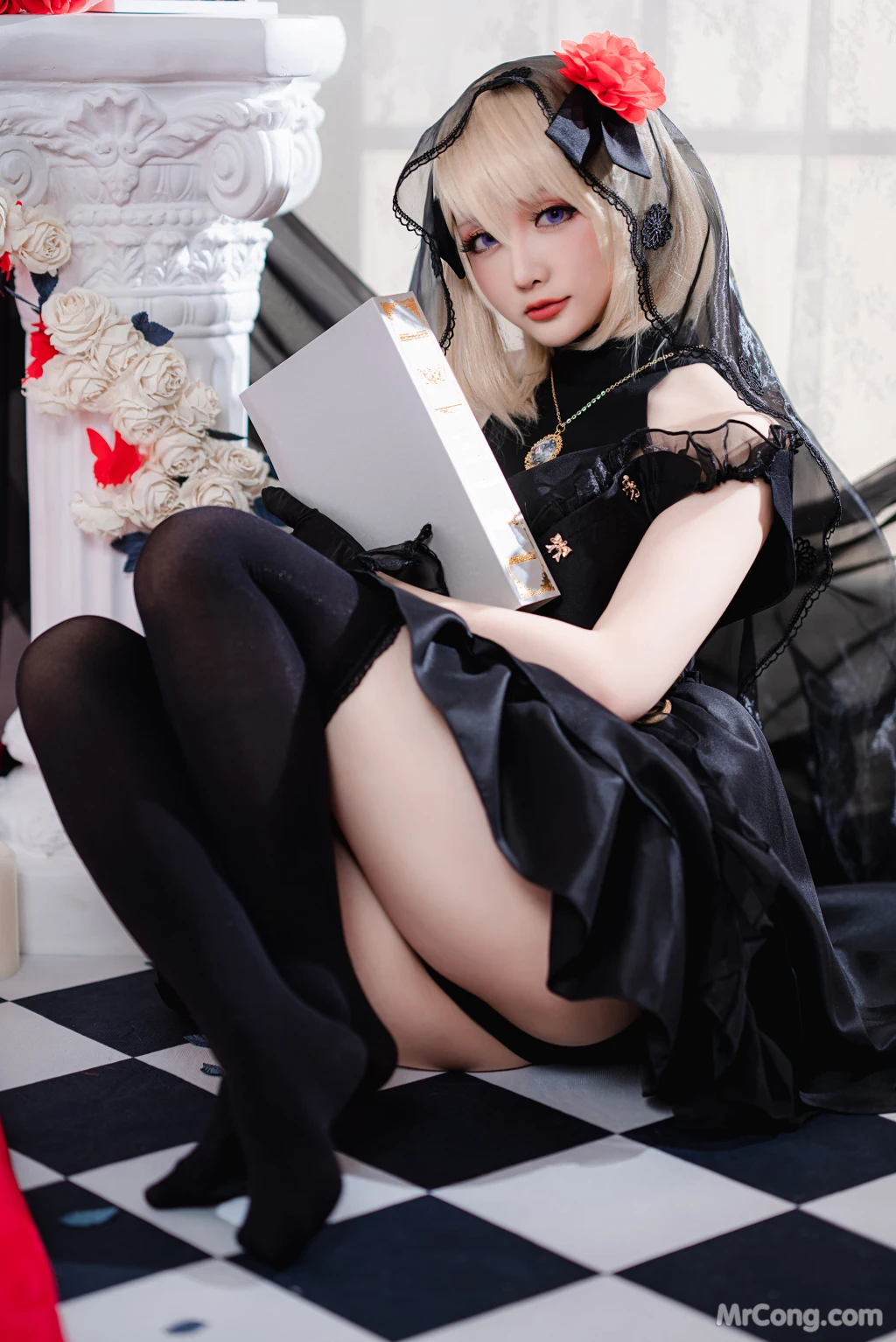 Coser@星之迟迟Hoshilily: 斯卡哈同人&Z23婚纱 (150 photos ) 9 Coser@星之迟迟Hoshilily: 斯卡哈同人&Z23婚纱 (150 photos ) 9