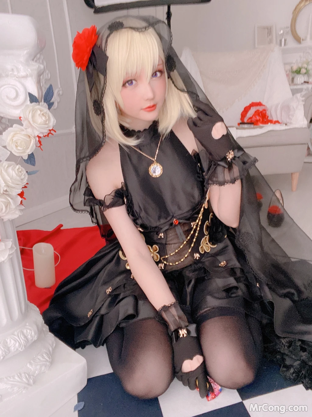 Coser@星之迟迟Hoshilily: 斯卡哈同人&Z23婚纱 (150 photos ) 15 Coser@星之迟迟Hoshilily: 斯卡哈同人&Z23婚纱 (150 photos ) 15