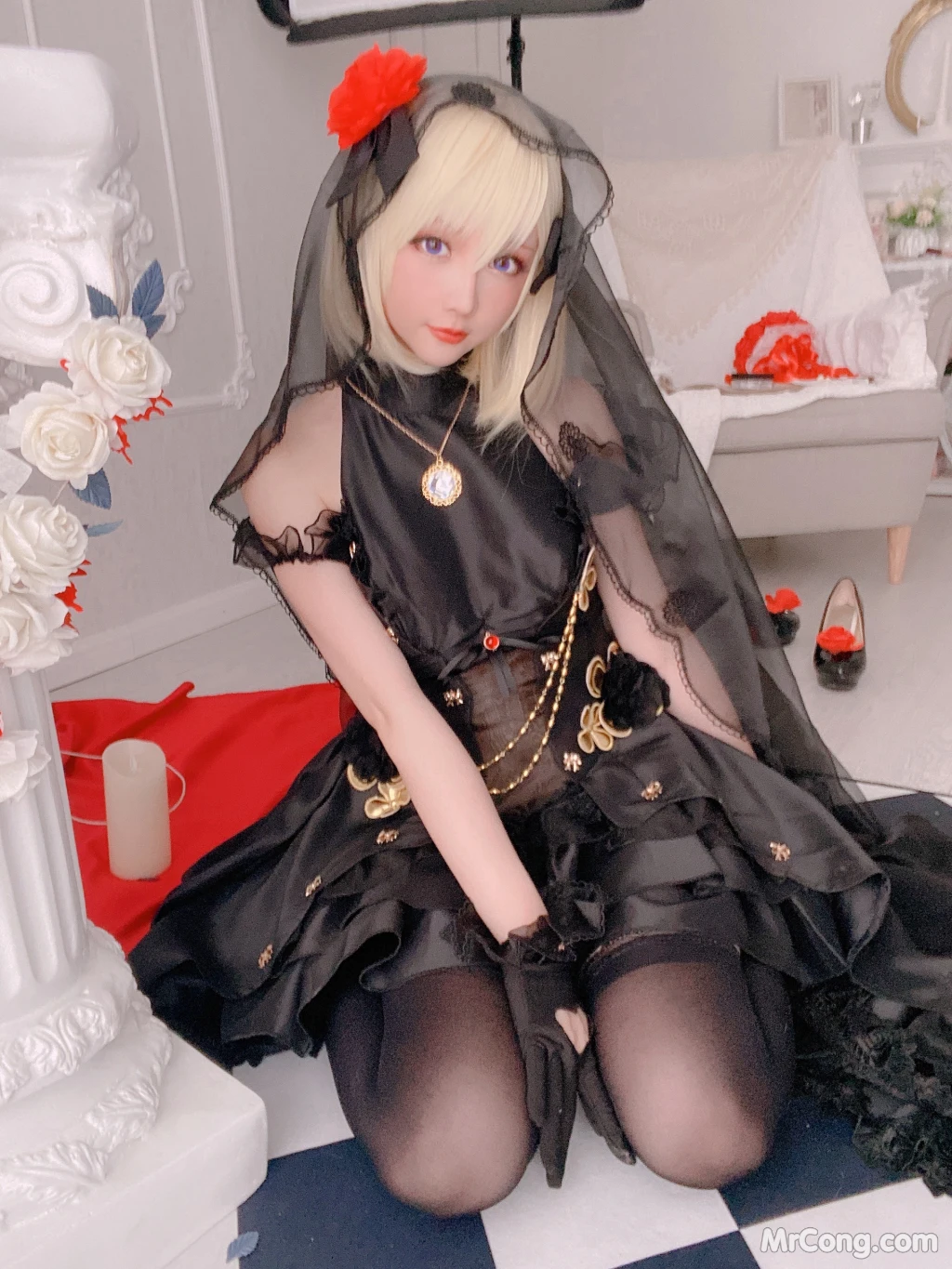 Coser@星之迟迟Hoshilily: 斯卡哈同人&Z23婚纱 (150 photos ) 16 Coser@星之迟迟Hoshilily: 斯卡哈同人&Z23婚纱 (150 photos ) 16