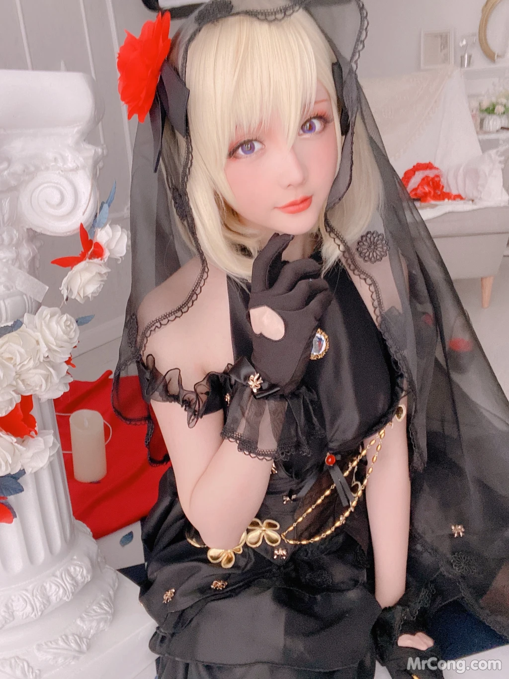 Coser@星之迟迟Hoshilily: 斯卡哈同人&Z23婚纱 (150 photos ) 13 Coser@星之迟迟Hoshilily: 斯卡哈同人&Z23婚纱 (150 photos ) 13