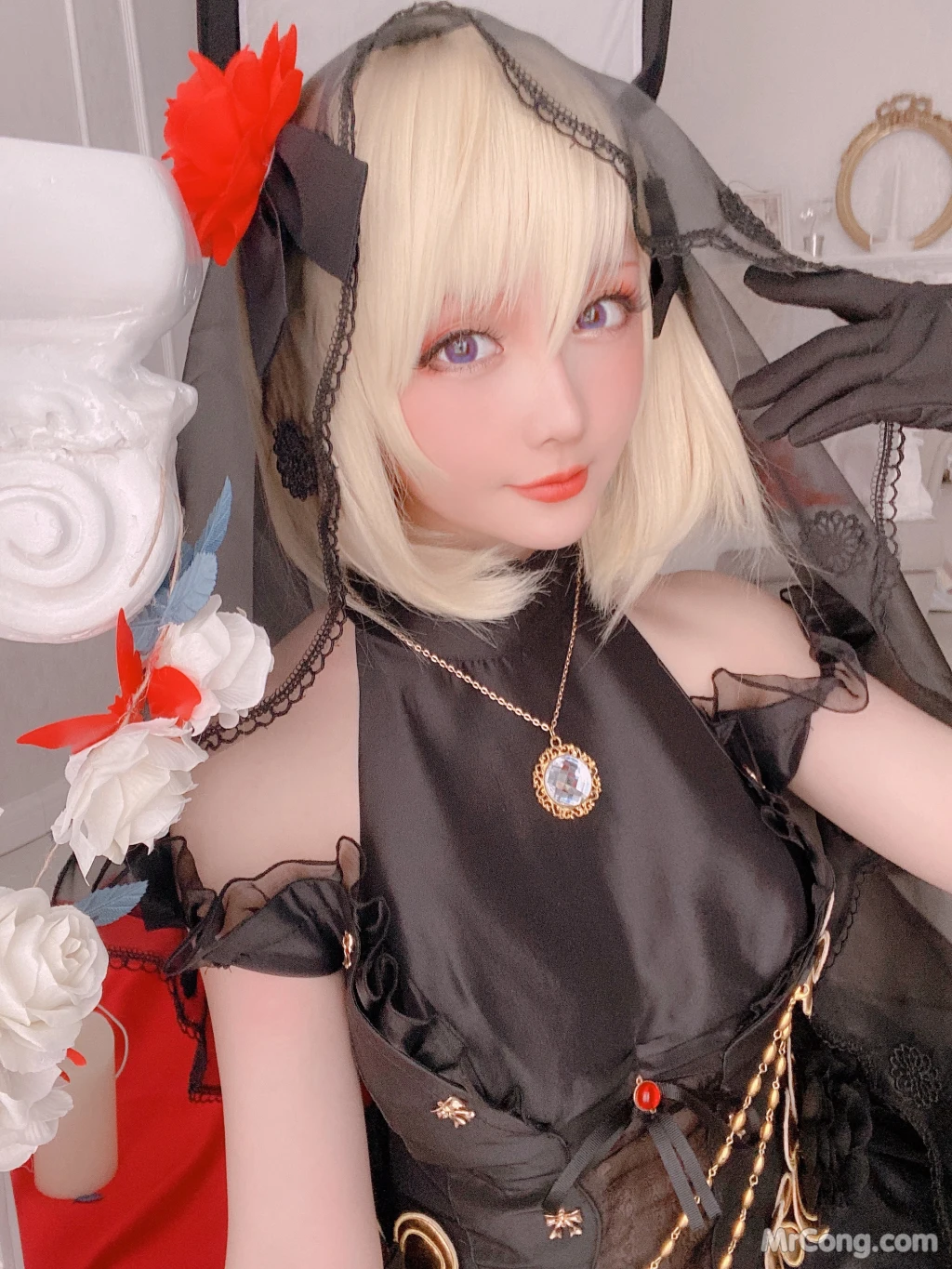Coser@星之迟迟Hoshilily: 斯卡哈同人&Z23婚纱 (150 photos ) 6 Coser@星之迟迟Hoshilily: 斯卡哈同人&Z23婚纱 (150 photos ) 6
