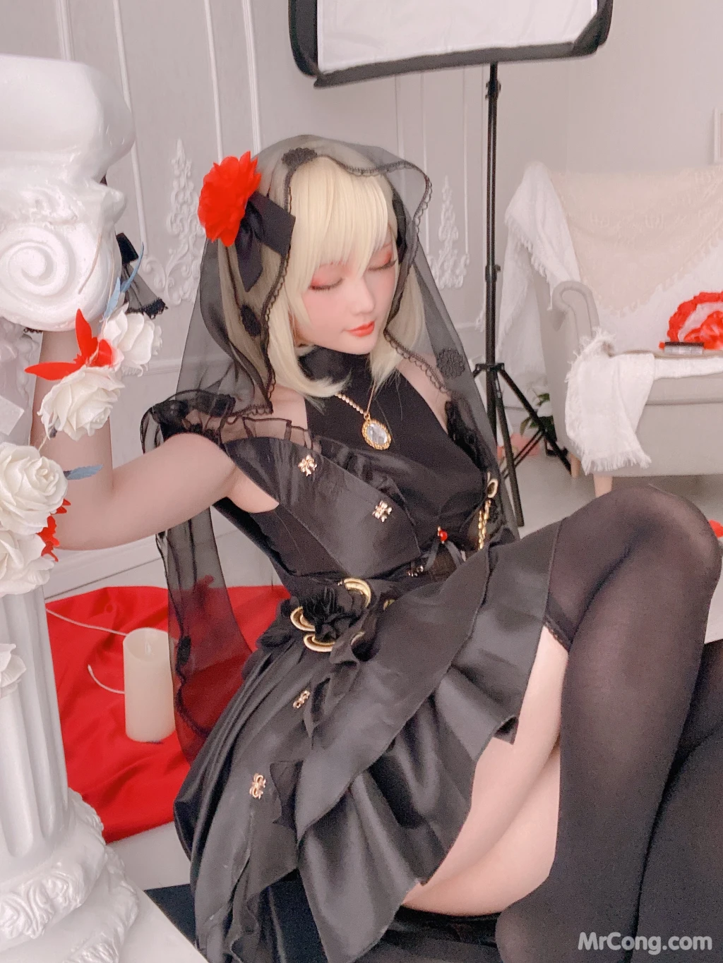 Coser@星之迟迟Hoshilily: 斯卡哈同人&Z23婚纱 (150 photos ) 4 Coser@星之迟迟Hoshilily: 斯卡哈同人&Z23婚纱 (150 photos ) 4