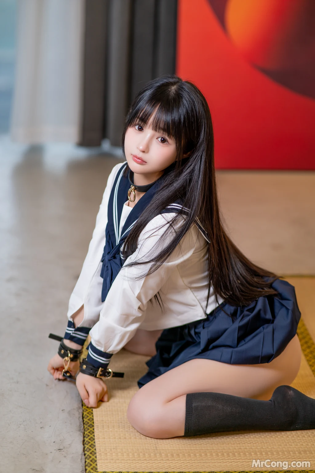Coser@桜井宁宁 Vol.077: JK的秘密 (83 photos)