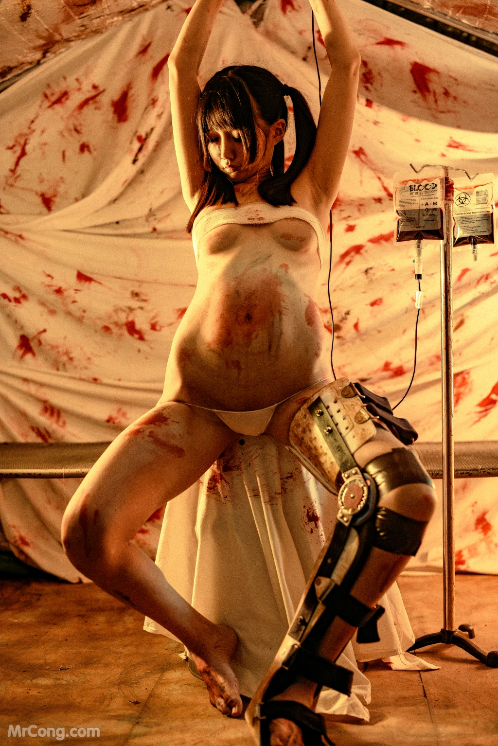 Coser@NAGISA魔物喵: 废弃医院 (92 photos) 15 Coser@NAGISA魔物喵: 废弃医院 (92 photos) 15