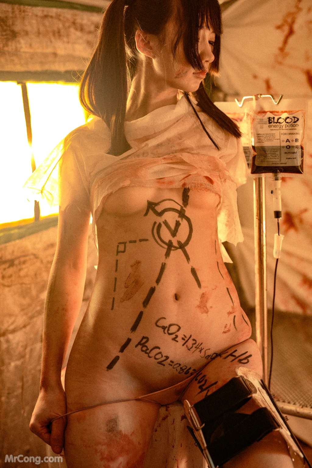 Coser@NAGISA魔物喵: 废弃医院 (92 photos) 9 Coser@NAGISA魔物喵: 废弃医院 (92 photos) 9