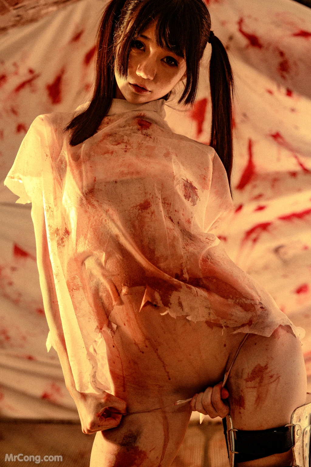 Coser@NAGISA魔物喵: 废弃医院 (92 photos) 7 Coser@NAGISA魔物喵: 废弃医院 (92 photos) 7
