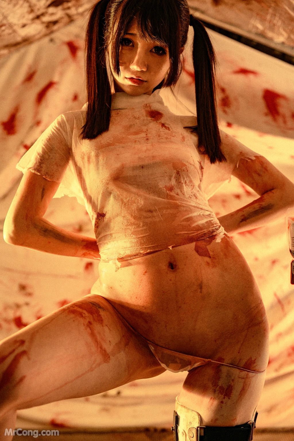 Coser@NAGISA魔物喵: 废弃医院 (92 photos) 8 Coser@NAGISA魔物喵: 废弃医院 (92 photos) 8