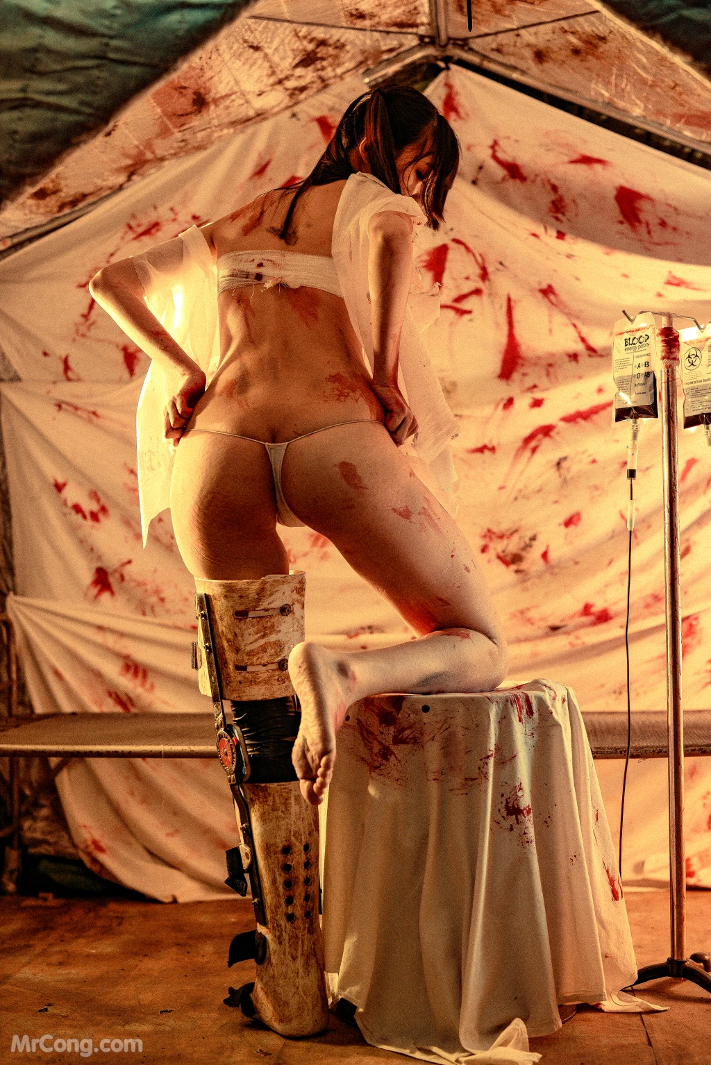 Coser@NAGISA魔物喵: 废弃医院 (92 photos) 0 Coser@NAGISA魔物喵: 废弃医院 (92 photos) 0