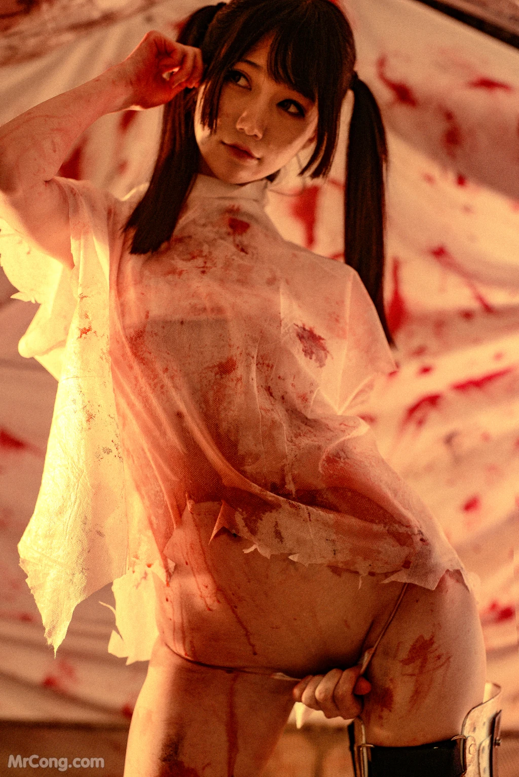 Coser@NAGISA魔物喵: 废弃医院 (92 photos) 6 Coser@NAGISA魔物喵: 废弃医院 (92 photos) 6