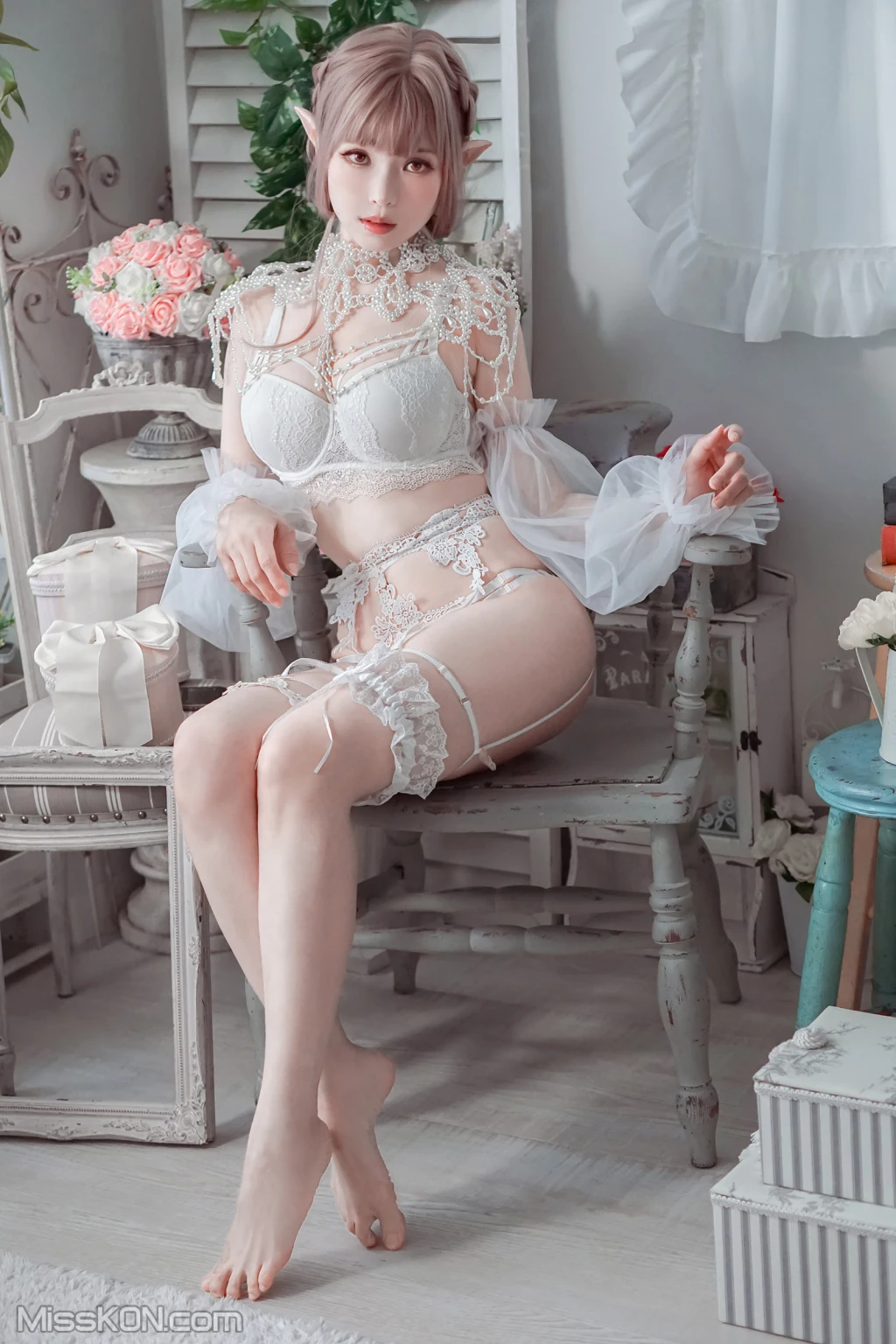 Coser@Ely_eee (ElyEE子): Bride & Lingerie (65 photos) 