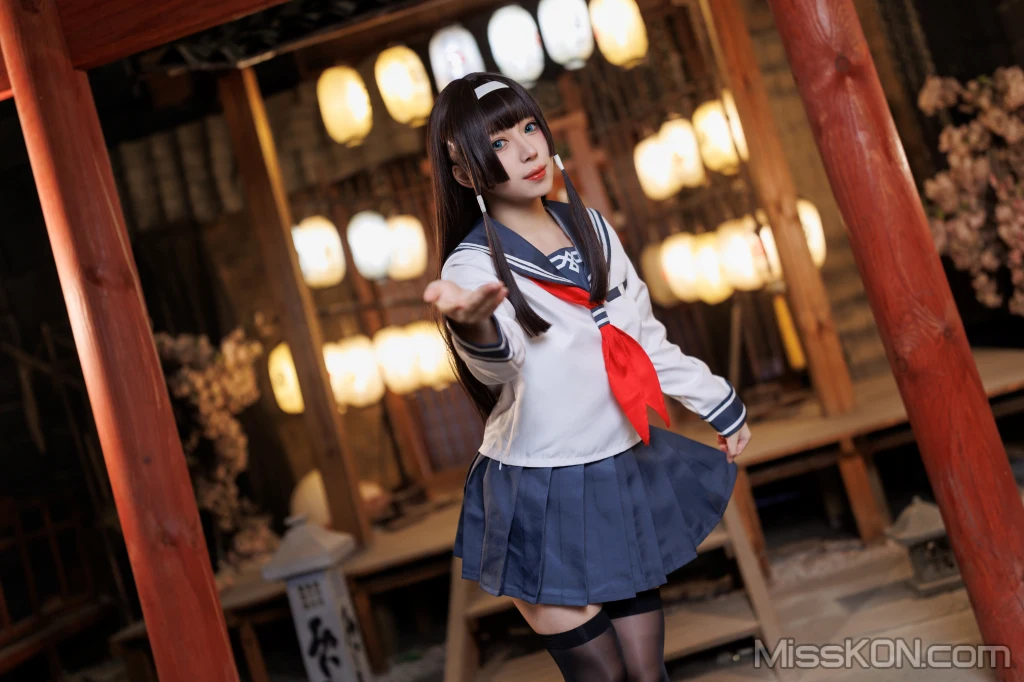Coser@胡桃猫Kurumineko: 美少女万华镜 理与迷宫的少女 (105 photos) 