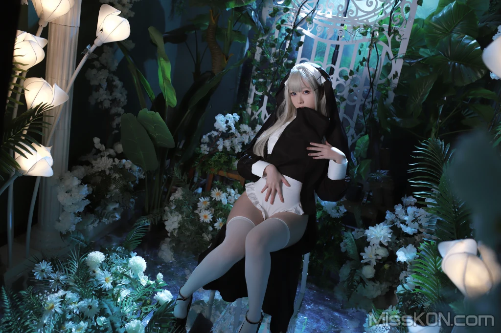 Coser@Asagiriai (愛ちゃん): 修女 (56 photos) 7 Coser@Asagiriai (愛ちゃん): 修女 (56 photos) 7