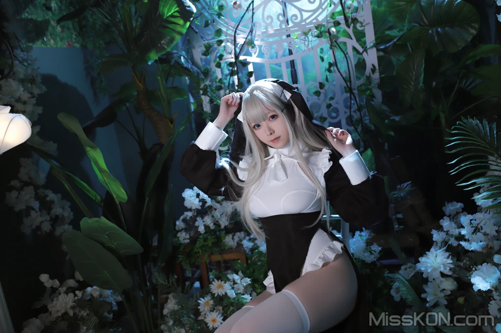 Coser@Asagiriai (愛ちゃん): 修女 (56 photos) 8 Coser@Asagiriai (愛ちゃん): 修女 (56 photos) 8