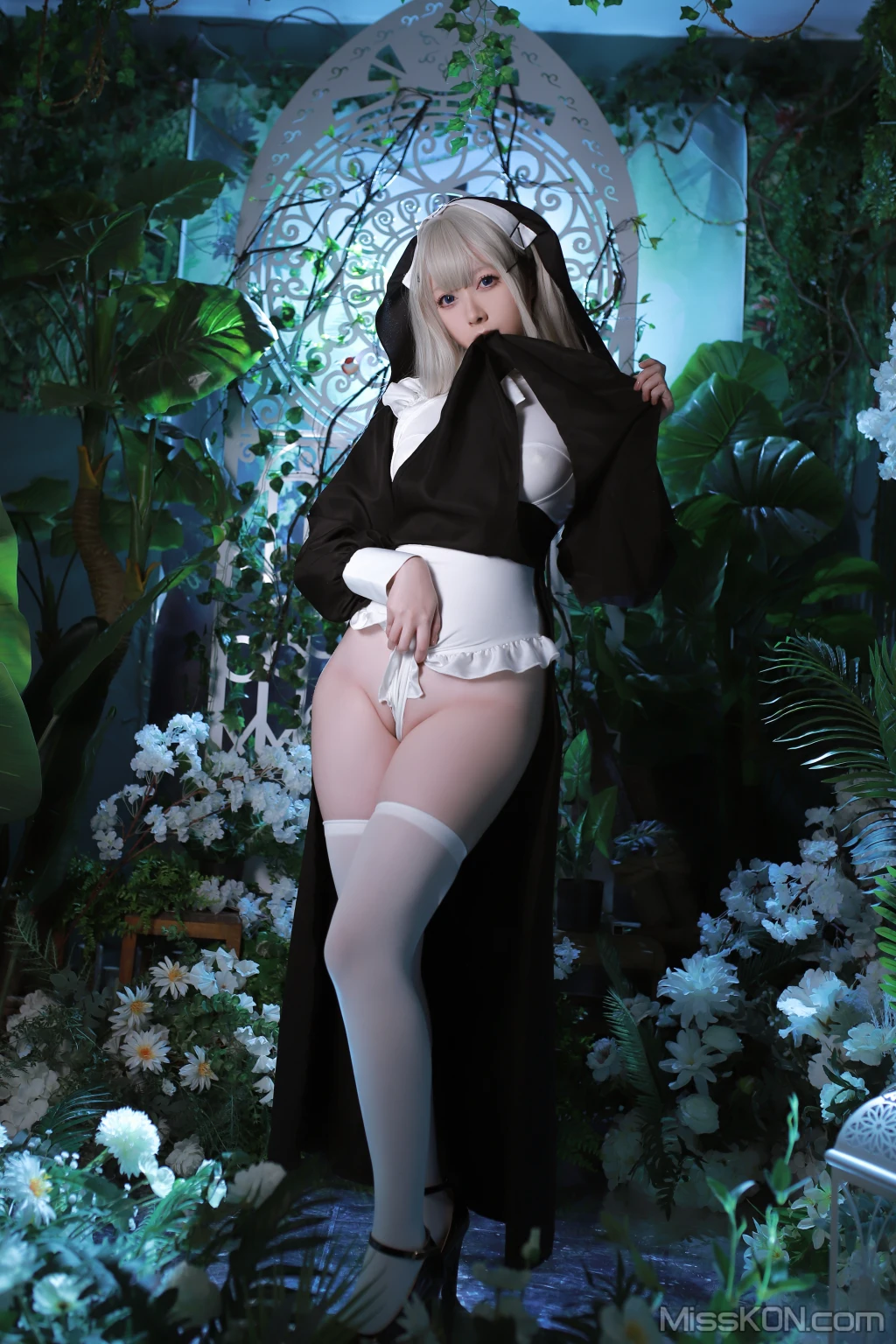 Coser@Asagiriai (愛ちゃん): 修女 (56 photos) 6 Coser@Asagiriai (愛ちゃん): 修女 (56 photos) 6
