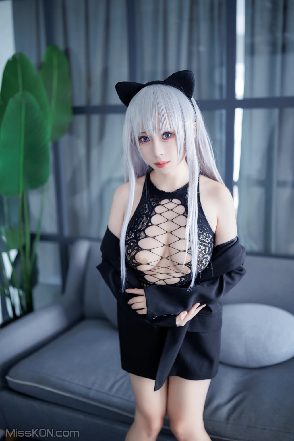 Coser@胡桃猫Kurumineko: 魅惑猫娘 (79 photos) 