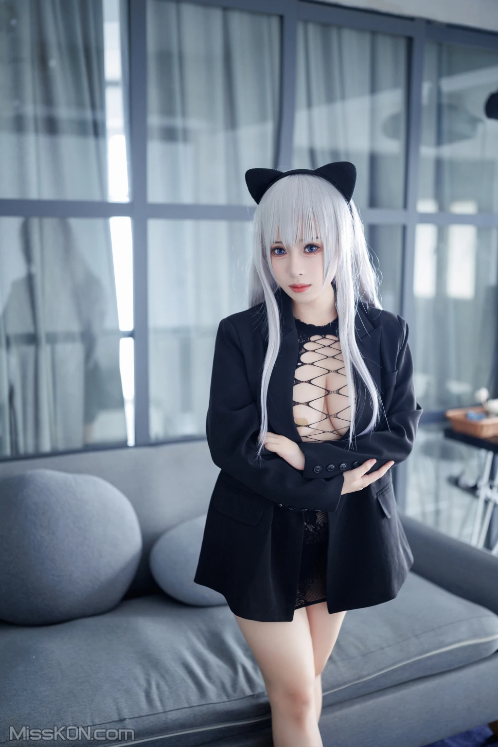 Coser@胡桃猫Kurumineko: 魅惑猫娘 (79 photos) 