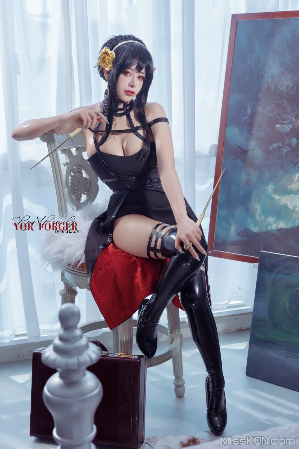 Coser@Byoru: Yor Thorn Princess (48 photos ) 