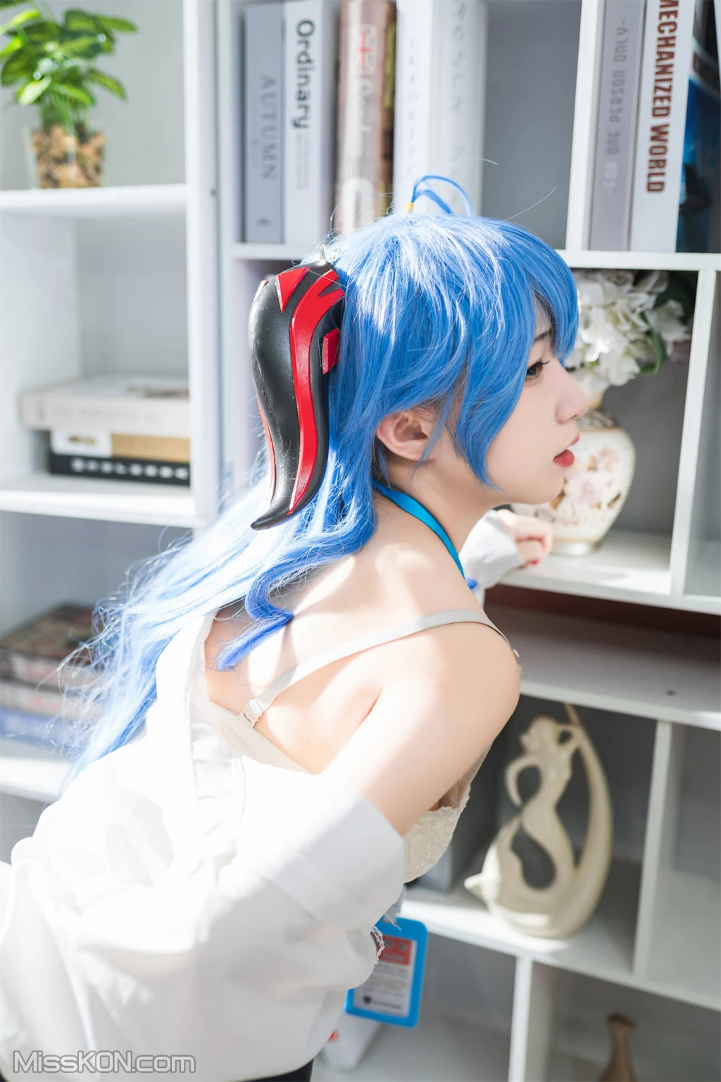 Coser@花铃: 甘雨秘书OL (93 photos) 2 Coser@花铃: 甘雨秘书OL (93 photos) 2
