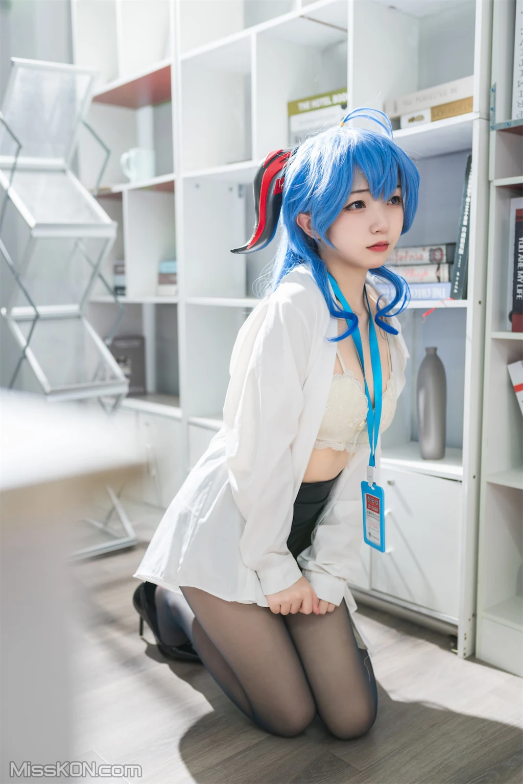 Coser@花铃: 甘雨秘书OL (93 photos) 16 Coser@花铃: 甘雨秘书OL (93 photos) 16