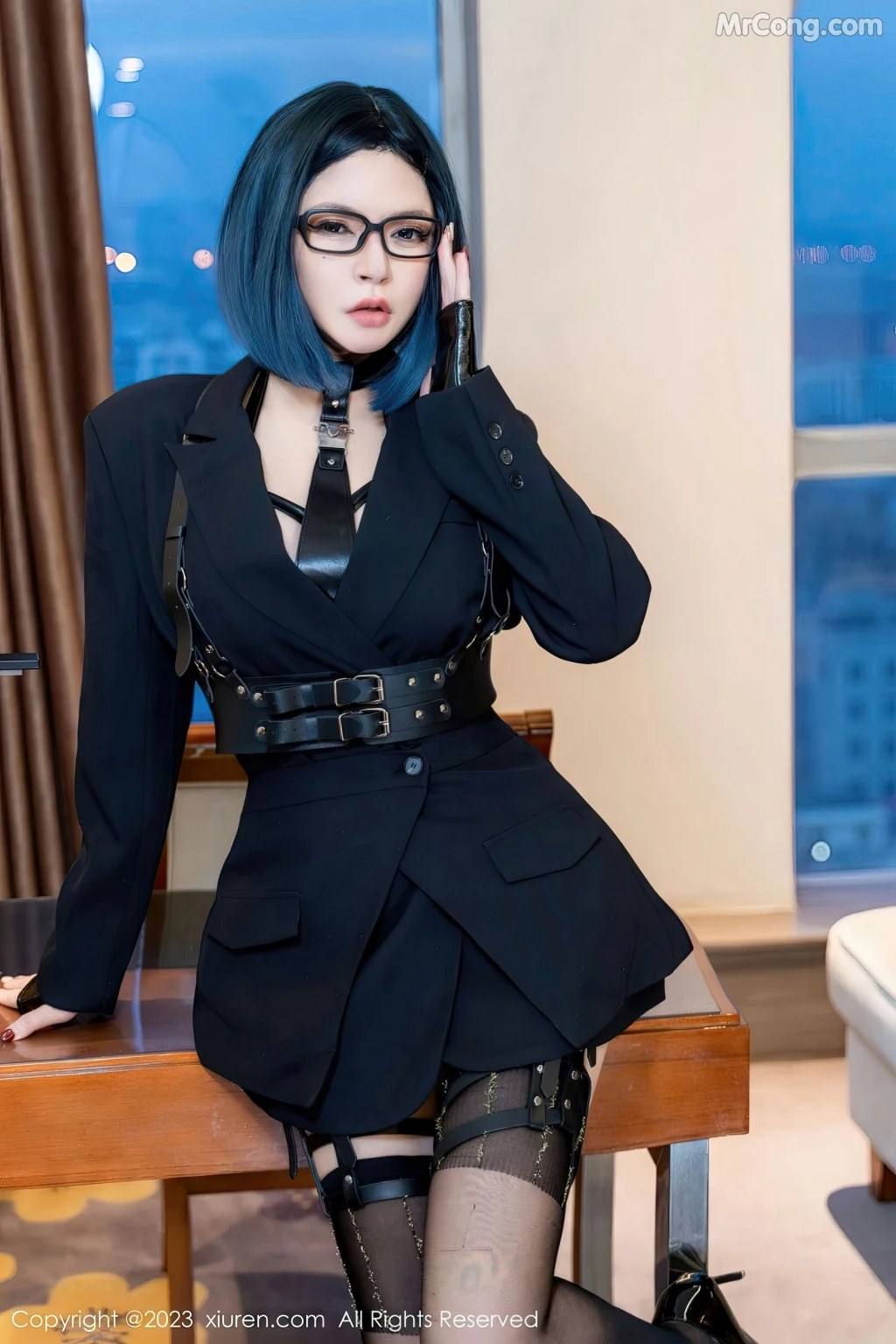 XIUREN No.6340: 伊丽莎有点白 (63 photos)