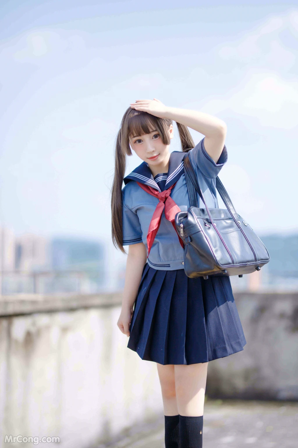 Coser@胡桃猫Kurumineko: 天台的爱之告白 (143 photos )