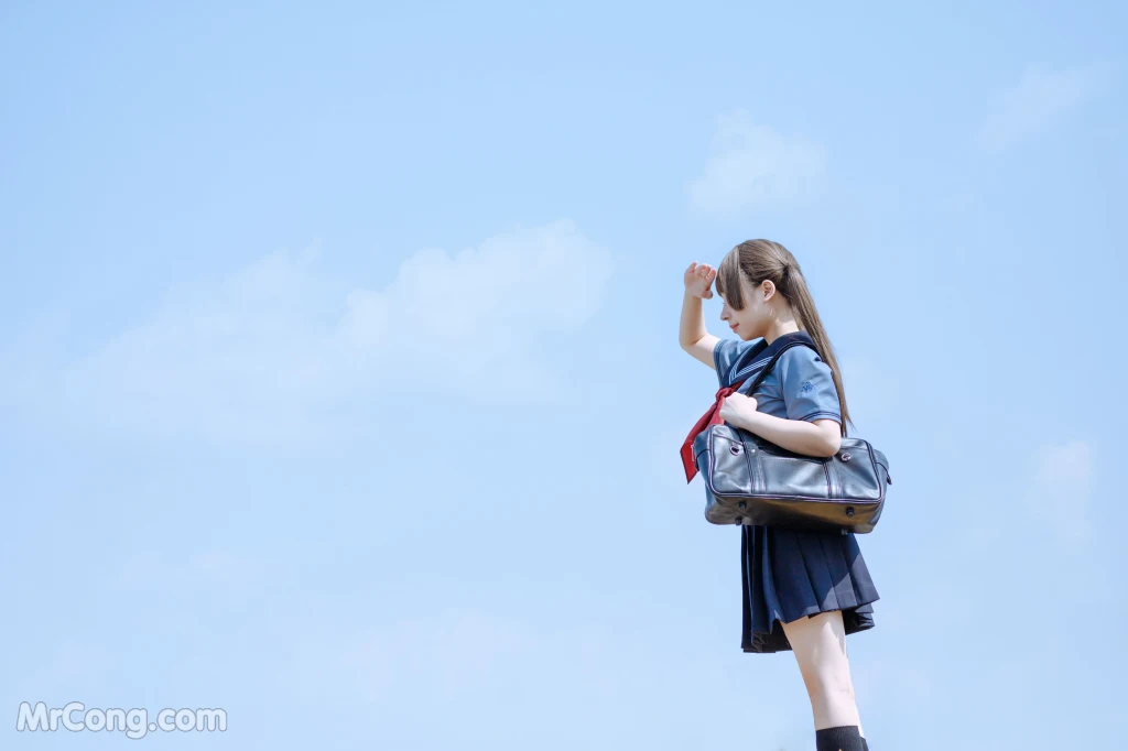 Coser@胡桃猫Kurumineko: 天台的爱之告白 (143 photos )