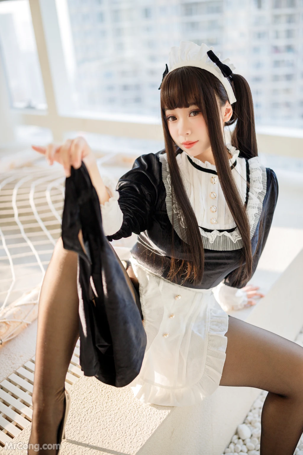 Coser@胡桃猫Kurumineko: 更衣女仆 (71 photos ) 0 Coser@胡桃猫Kurumineko: 更衣女仆 (71 photos ) 0