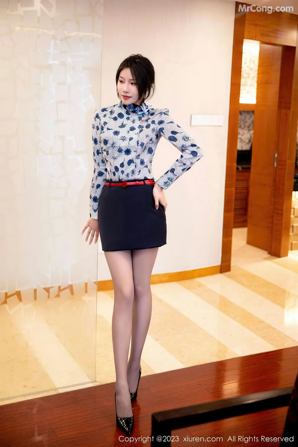 XIUREN No.6338: Wang Chu Xuan (王楚璇) (57 photos)