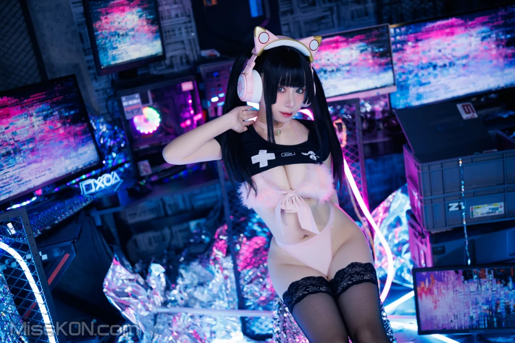 Coser@胡桃猫Kurumineko: 电竞甜心 (131 photos ) 