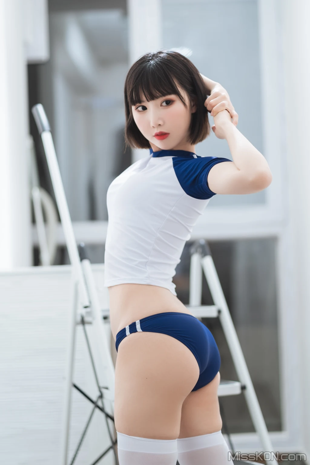 Coser@面饼仙儿 No.106: 体操服 (24 photos) 