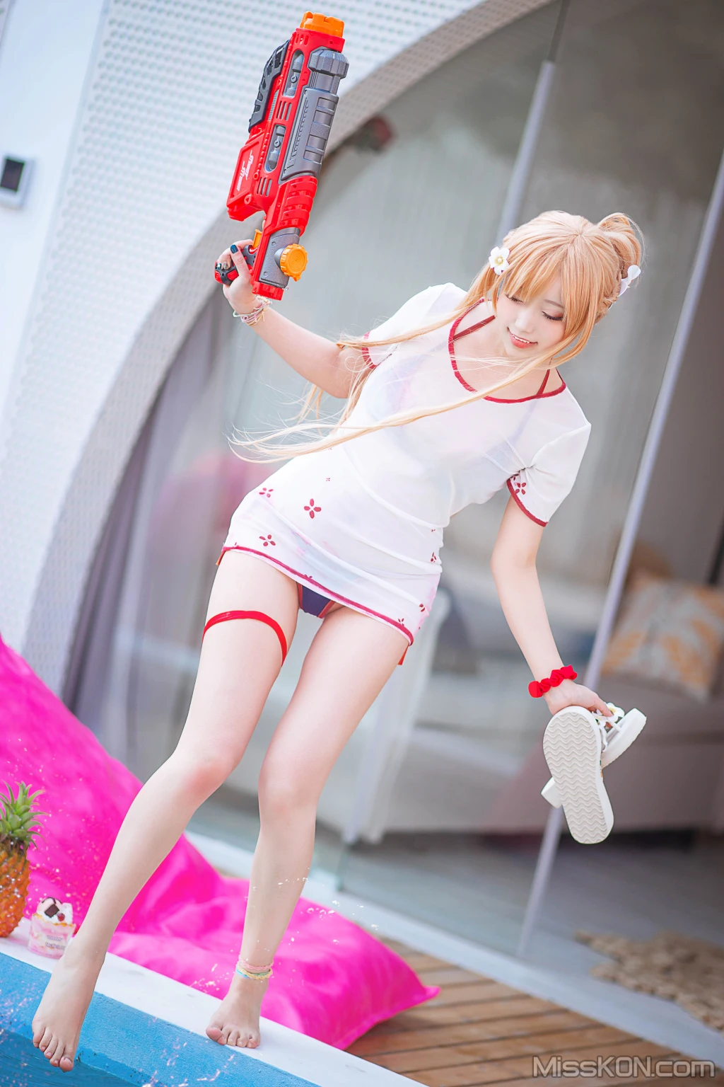 Coser@切切Celia: 亚丝娜泳装 (21 photos) 